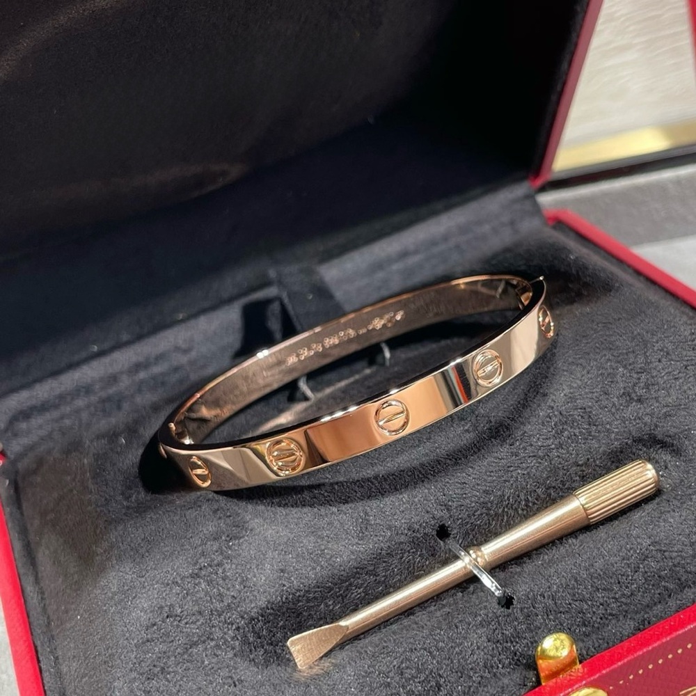 🌟New Gold Plated Stainless Steel Love Bracelet Bangle With Screwdriver - Picture 5 of 12